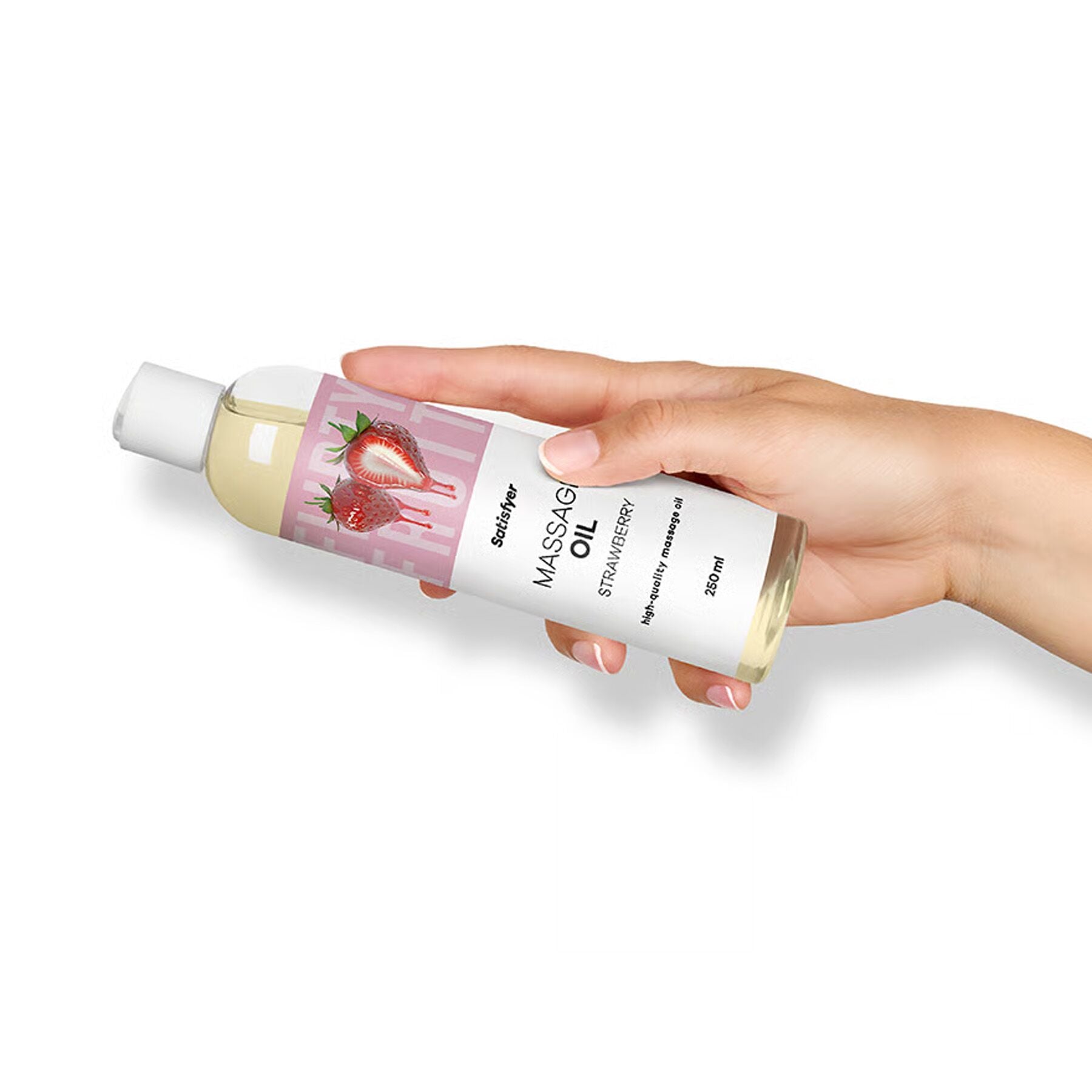 Масажна олія Satisfyer Massage Oil Strawberry 250 мл