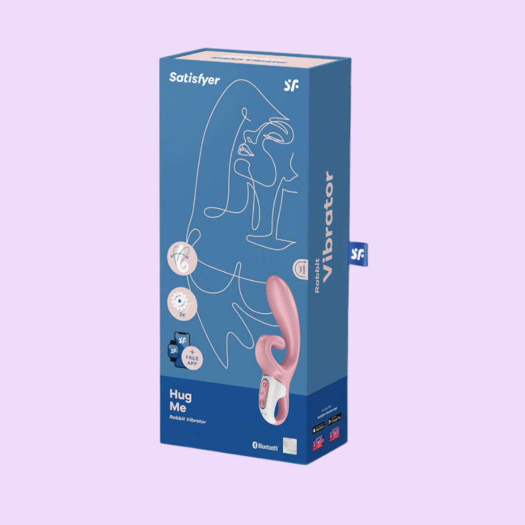 Смарт-вібратор-кролик Satisfyer Hug Me