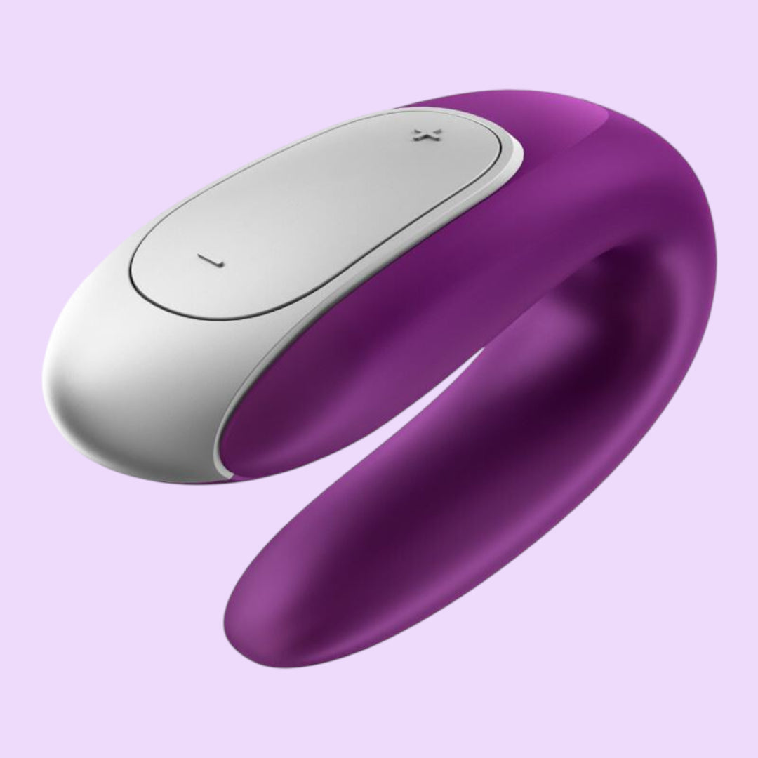 Вібратор для пар Satisfyer Double Fun Фіолетовий