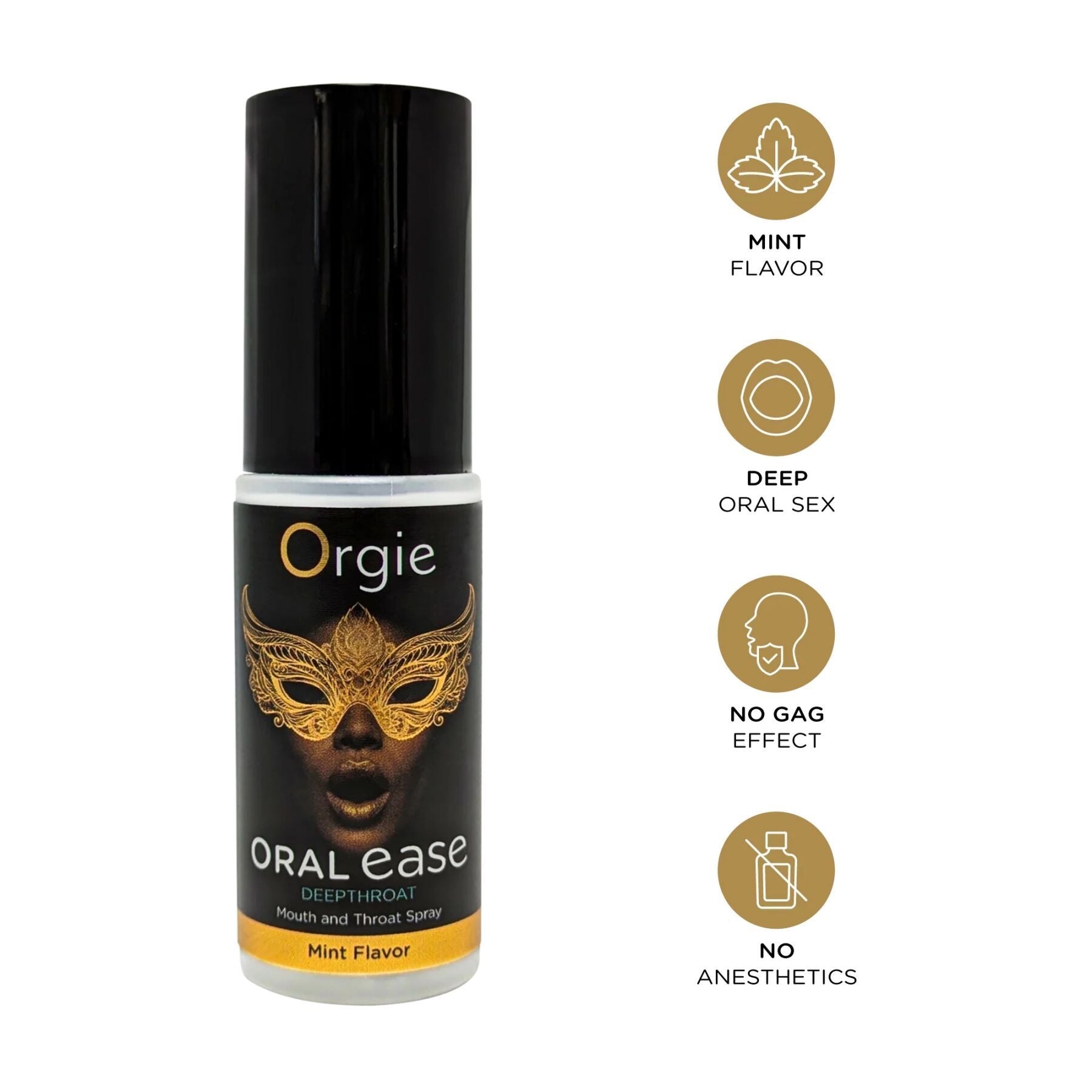 Спрей для глибокого мінету Orgie – Oral Ease Deepthroat (15 мл) без анестетиків