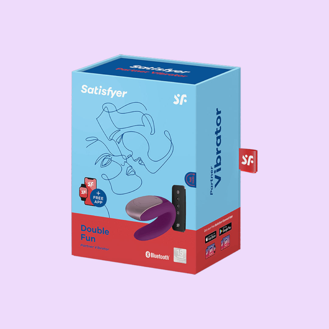 Вібратор для пар Satisfyer Double Fun Фіолетовий