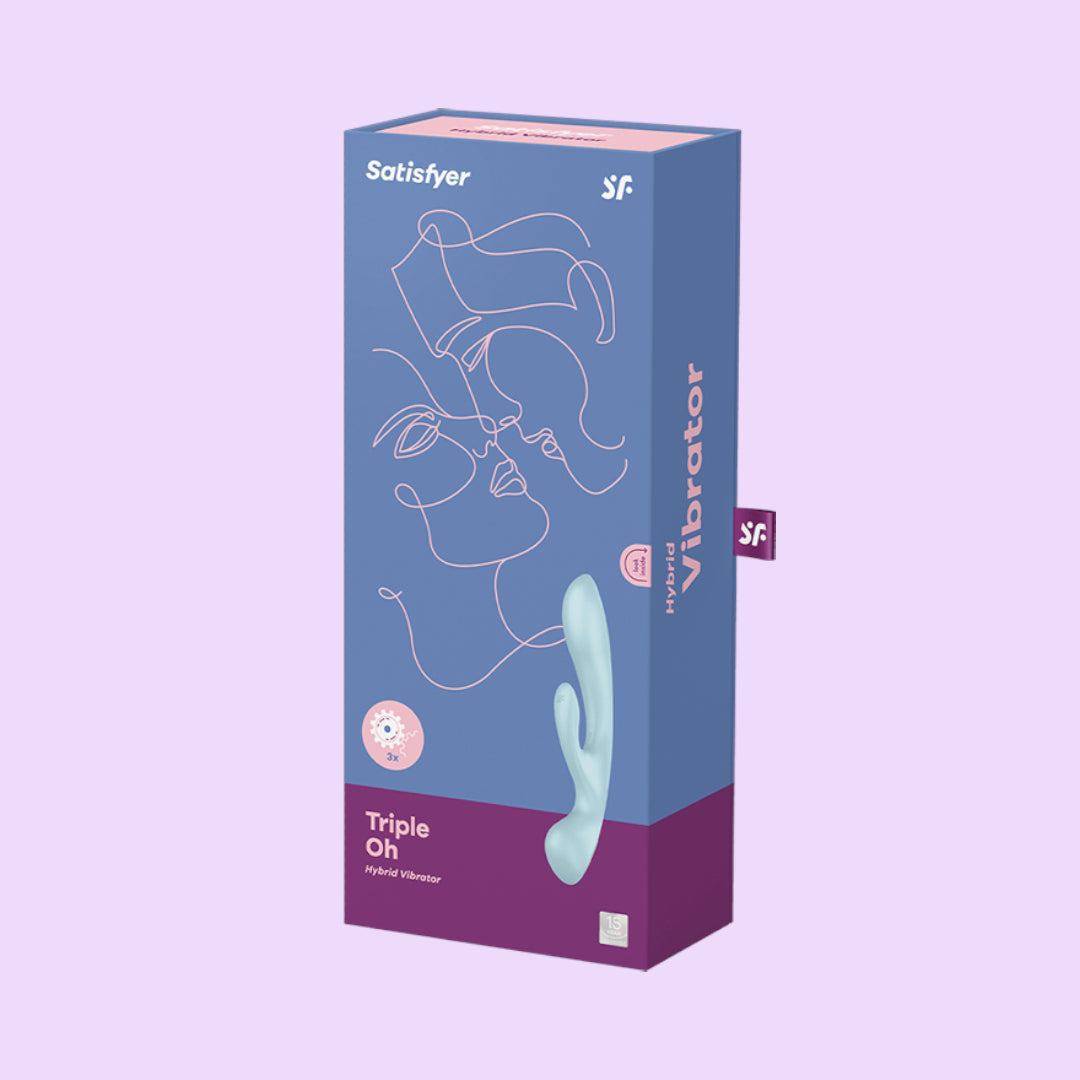 Вібратор-кролик Satisfyer Triple Oh