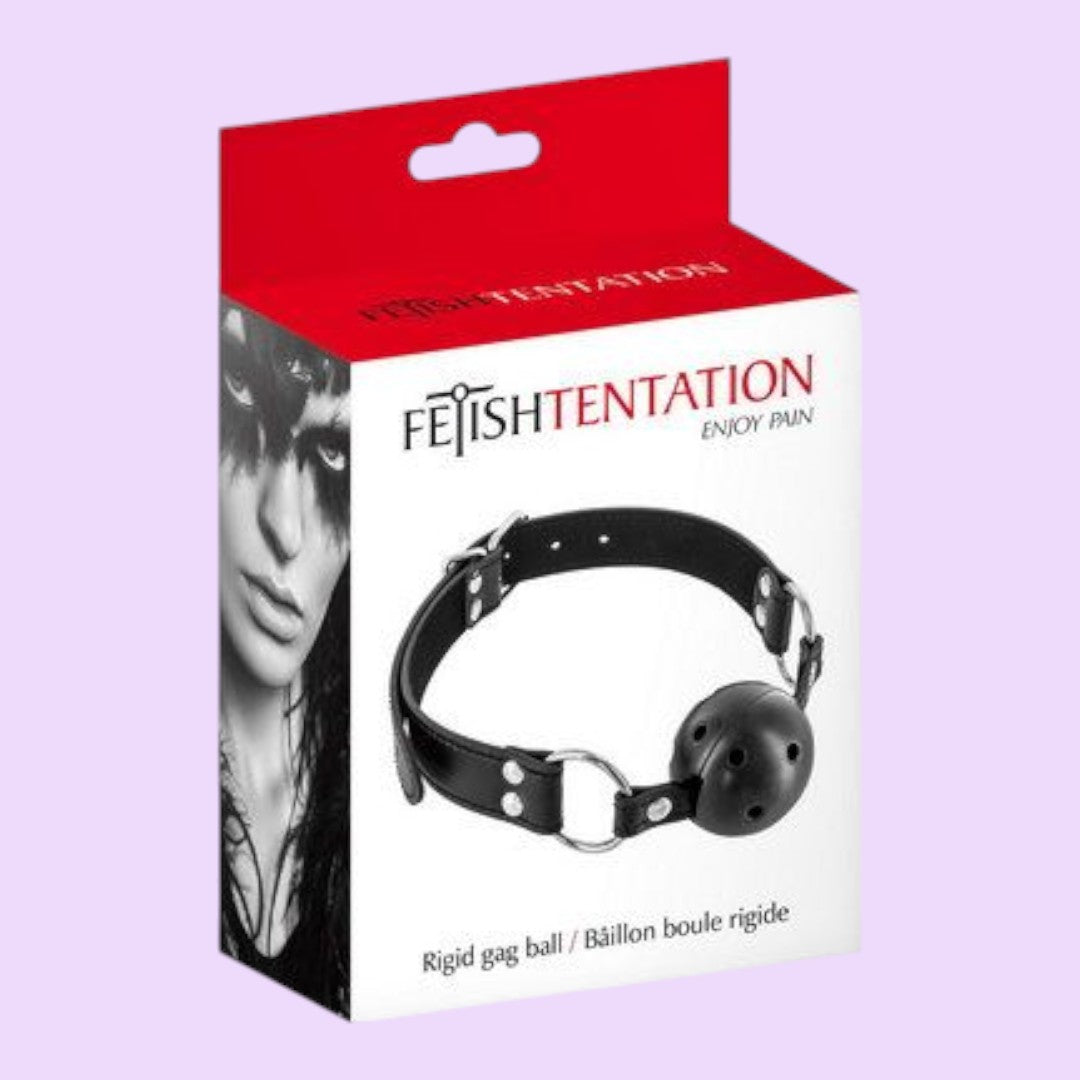 Повітропроникний кляп Fetish Tentation Rigid Gag Ball