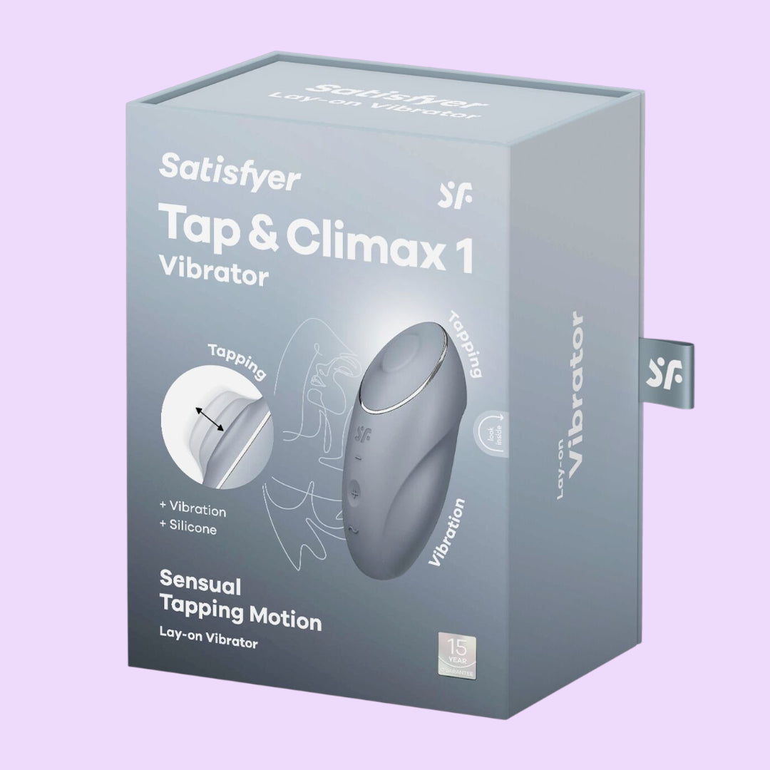Вібростимулятор-пульсатор Satisfyer Tap & Climax 1