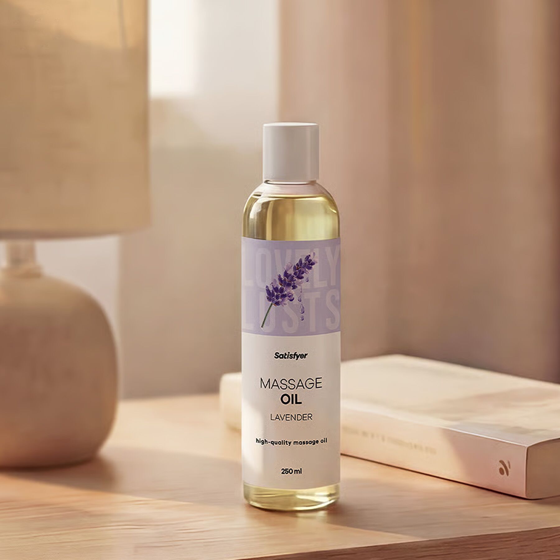 Масажна олія Satisfyer Massage Oil Lavender 250 мл