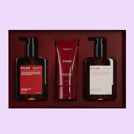 Подарунковий набір Posé INTIMATE REVOLUTION - інтимний ритуал 3-в-1