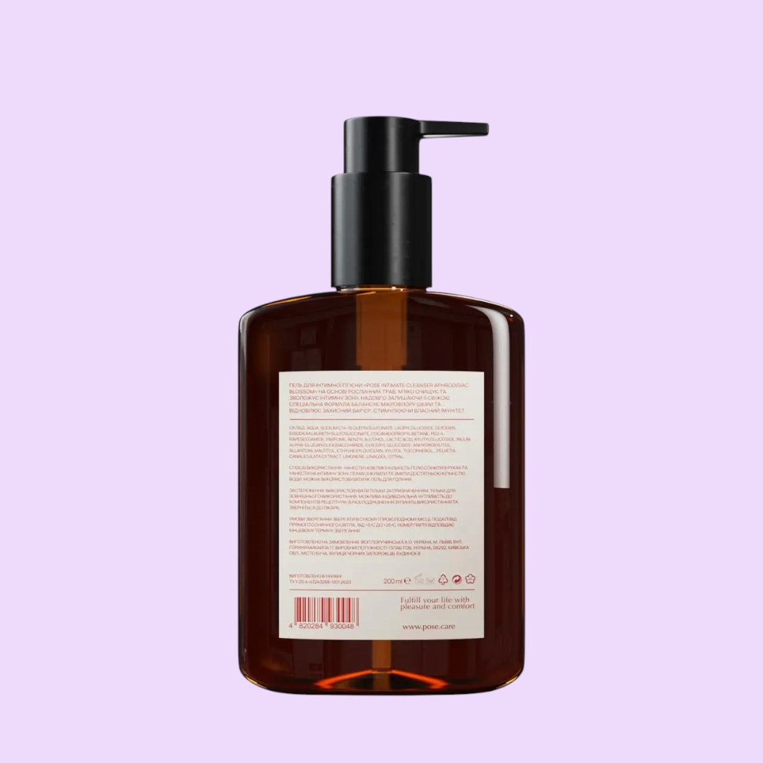 Гель для інтимної гігієни Posé Intimate Cleanser Aphrodisiac Blossom, 200 мл