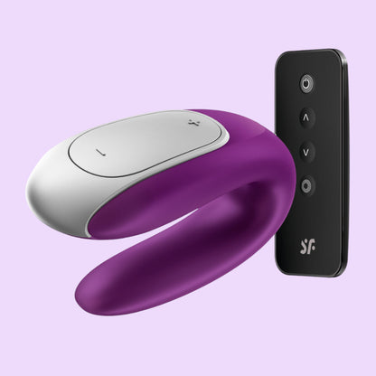 Вібратор для пар Satisfyer Double Fun Фіолетовий