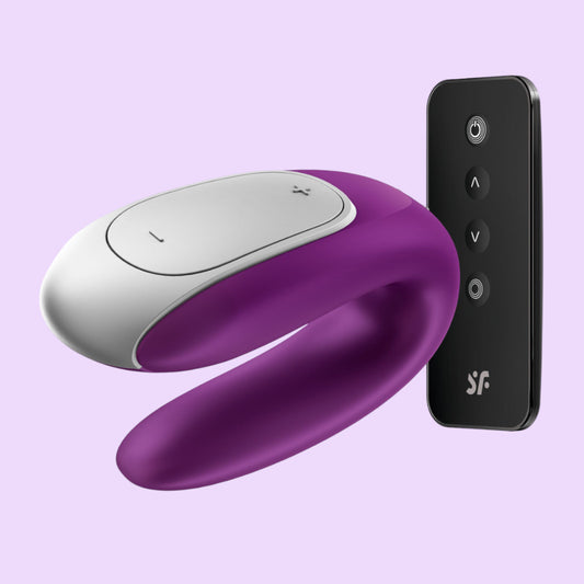 Вібратор для пар Satisfyer Double Fun Фіолетовий