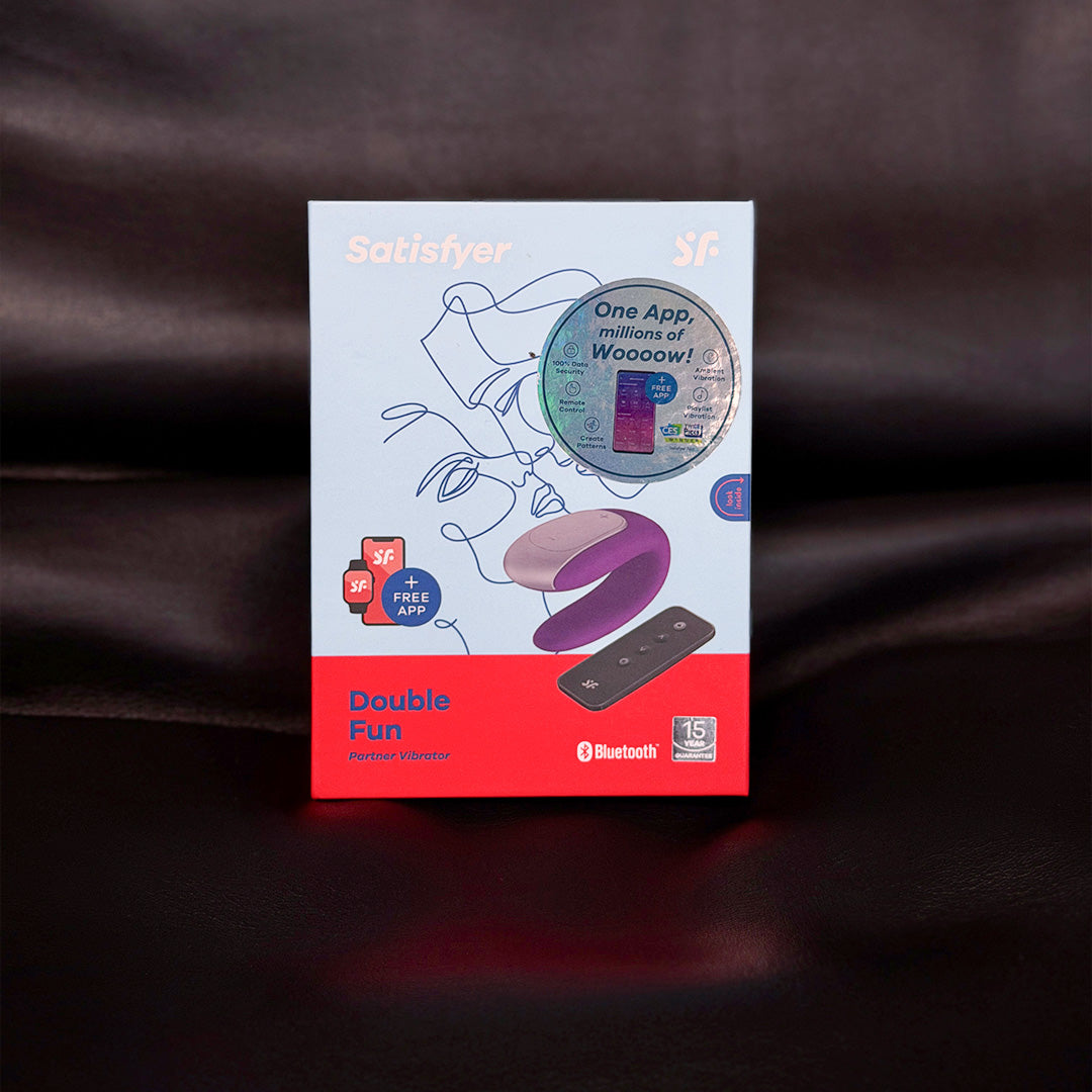 Вібратор для пар Satisfyer Double Fun Фіолетовий
