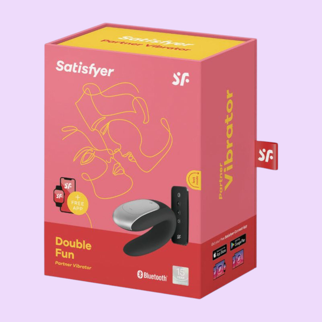 Вібратор для пар Satisfyer Double Fun Чорний