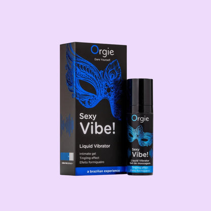Рідкий вібратор Orgie Sexy Vibe! Liquid Vibration середньої потужності