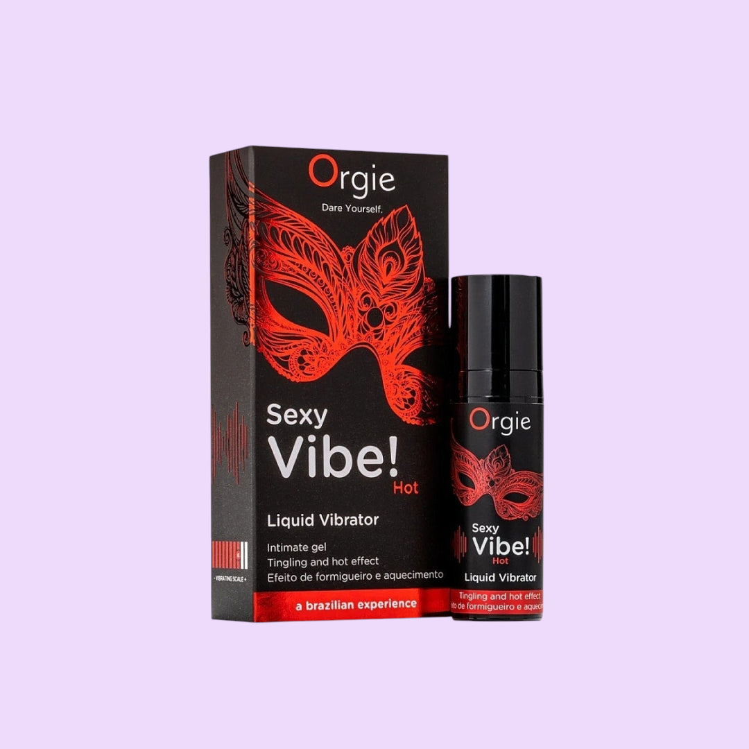 Рідкий вібратор Orgie Sexy Vibe! з зігріваючим ефектом