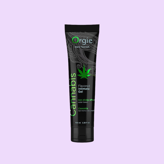 Orgie Lube Tube Канабіс — їстівний лубрикант на водній основі (100 мл)