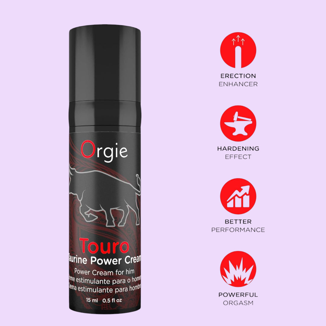 Крем для посилення ерекції Orgie Touro