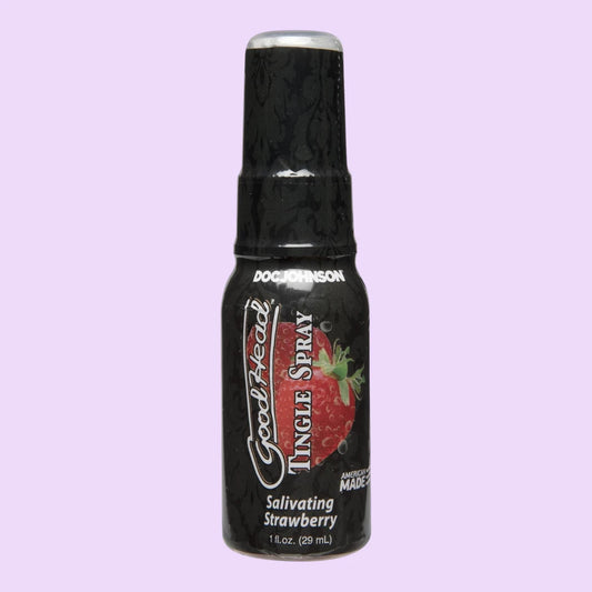 Спрей для мінету Doc Johnson GoodHead Tingle Spray – Strawberry (29 мл) із стимулювальним ефектом