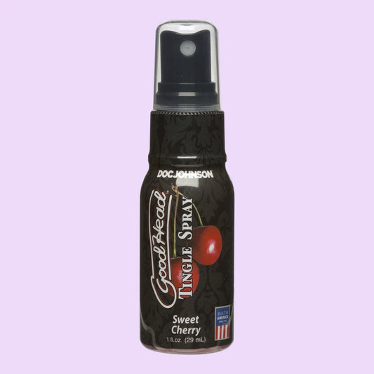 Спрей для мінету Doc Johnson GoodHead Tingle Spray – Sweet Cherry (29 мл) зі стимулювальним ефектом