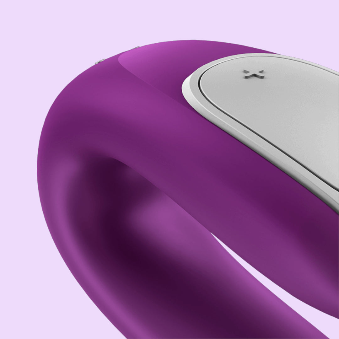 Вібратор для пар Satisfyer Double Fun Фіолетовий