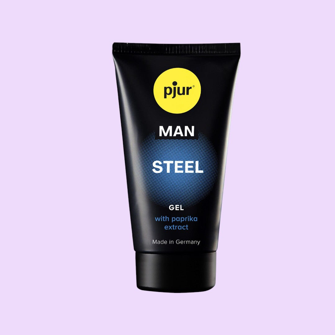 Pjur MAN Steel Gel 50 мл - гель-стимулятор для пеніса з екстрактом паприки та м’ятою