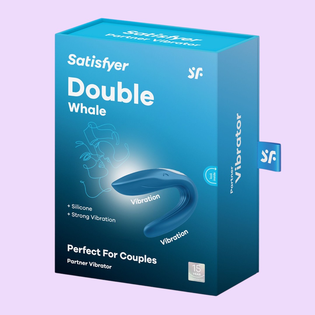 Вібратор для пар Satisfyer Double Whale (2 мотори)