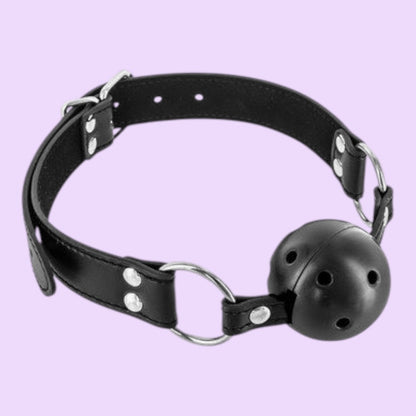 Повітропроникний кляп Fetish Tentation Rigid Gag Ball
