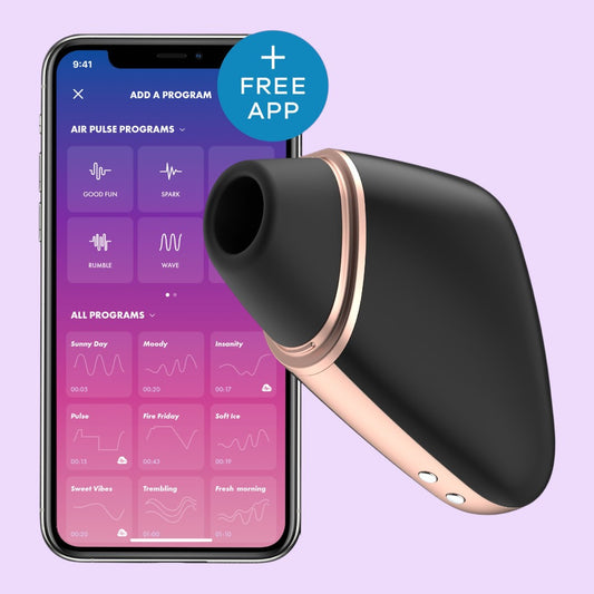 Вакуумний кліторальний стимулятор Satisfyer Love Triangle з керуванням через застосунок