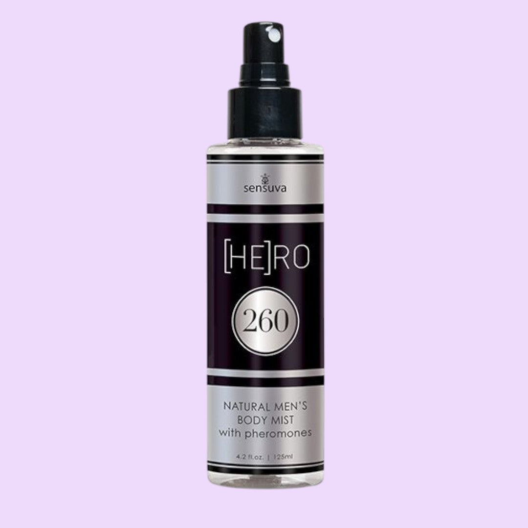 Чоловічий спрей-міст для тіла з феромонами Sensuva HE(RO) 260 Infused Body Mist for Him