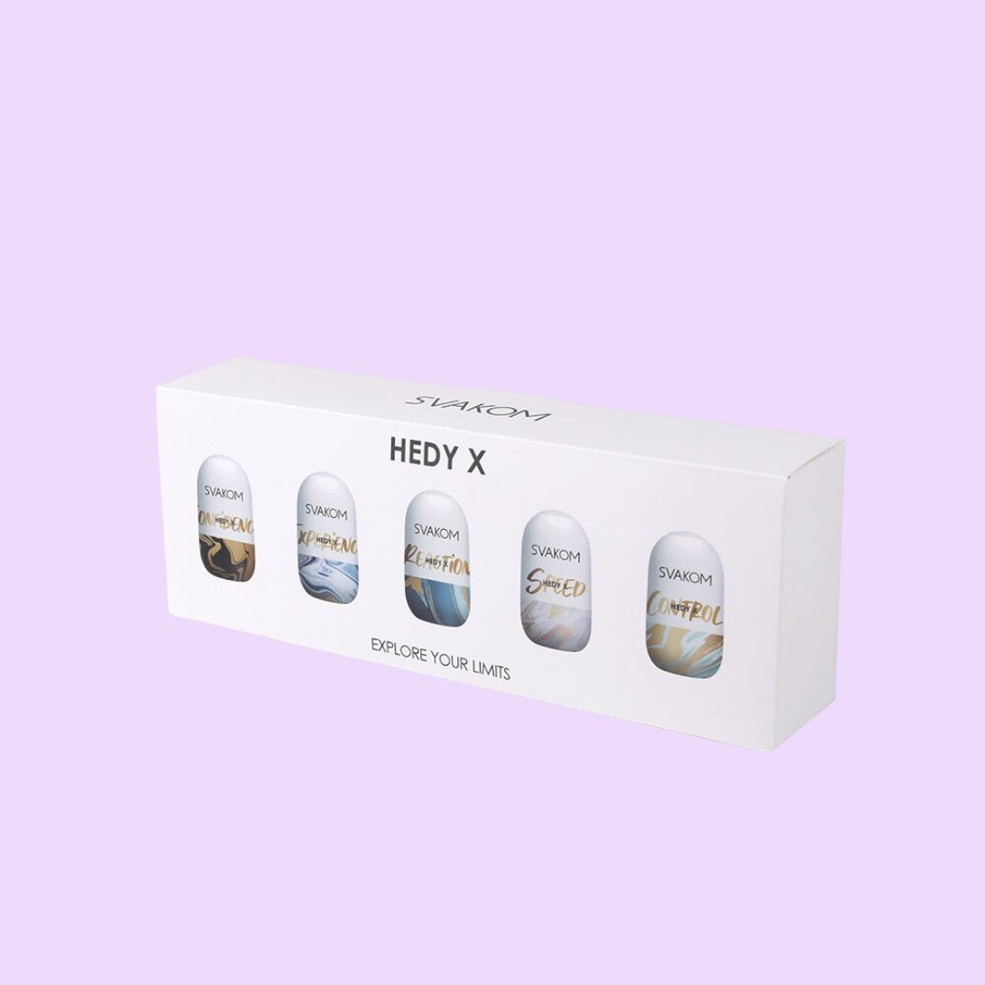 Набір яєць-мастурбаторів Svakom Hedy X – Mixed Textures (5 шт.)