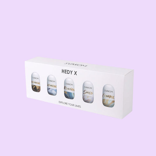 Набір яєць-мастурбаторів Svakom Hedy X – Mixed Textures (5 шт.)
