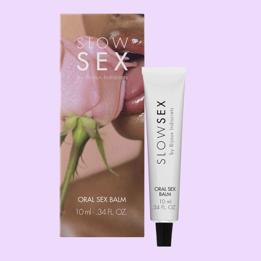 Slow Sex Oral Sex Balm - стимулювальний бальзам для оральних ласок
