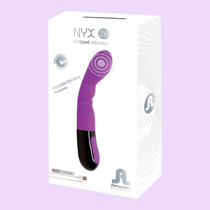 Вібратор Adrien Lastic Nyx 2.0 для стимуляції точки G і входу в піхву