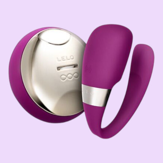 Вібратор для пар LELO Tiani 3 Deep Rose - 2 мотори, пульт ДК
