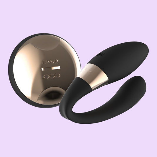 Вібратор для пар LELO Tiani Duo Ocean Blue, 2 мотори, пульт ДК