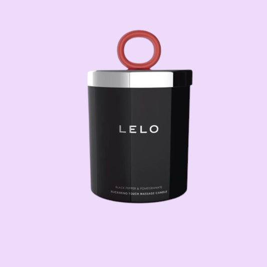 Масажна свічка LELO Massage Candle Black Pepper & Pomegranate, соєвий віск, 36 годин горіння