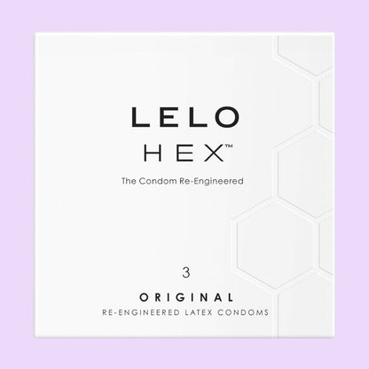 Презервативи LELO HEX Condoms Original 3 Pack (3 шт)
