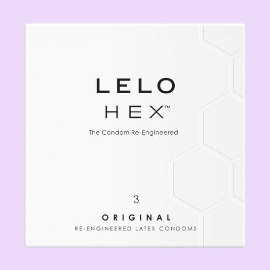 Презервативи LELO HEX Condoms Original 3 Pack (3 шт)