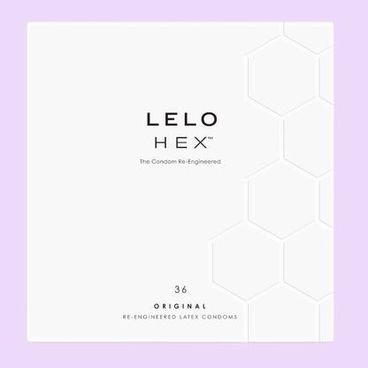 Презервативи LELO HEX Condoms Original 36 Pack (36 шт)