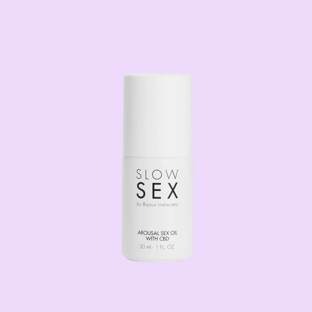 Олія для збудження Bijoux Indiscrets SLOW SEX Arousal Sex Oil with CBD (30 мл)