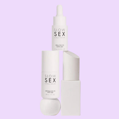 Олія для збудження Bijoux Indiscrets SLOW SEX Arousal Sex Oil with CBD (30 мл)