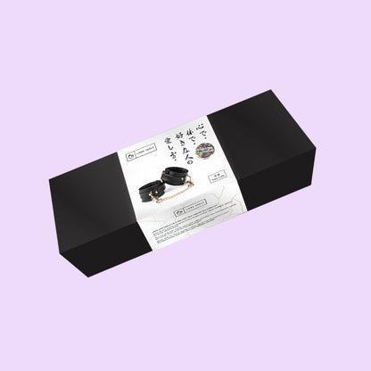 Поножі Liebe Seele Black Organosilicon Anklecuffs, екошкіра