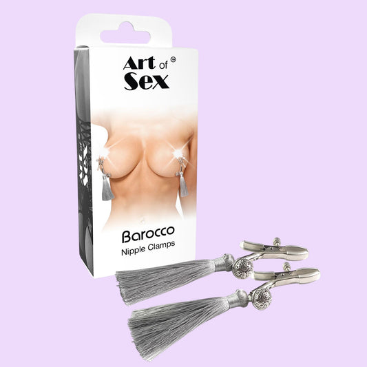 Затискач для сосків Art of Sex – Nipple Clamps Barocco Tassels