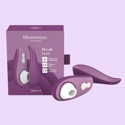 Вакуумний кліторальний стимулятор Womanizer Liberty 2