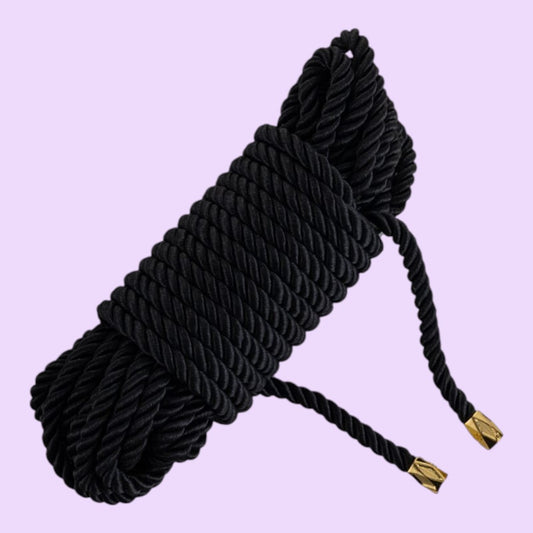 Мотузка для шибарі LOCKINK SEVANDA Shibari Pratice Rope, 8 м, нейлон+бавовна