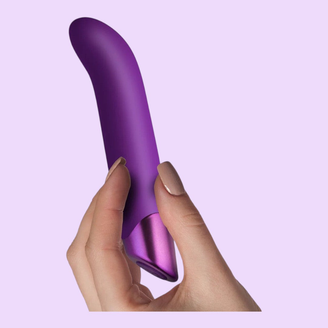 Вібратор для точки G Rocks Off Chaiamo G (чорний / фіолетовий)