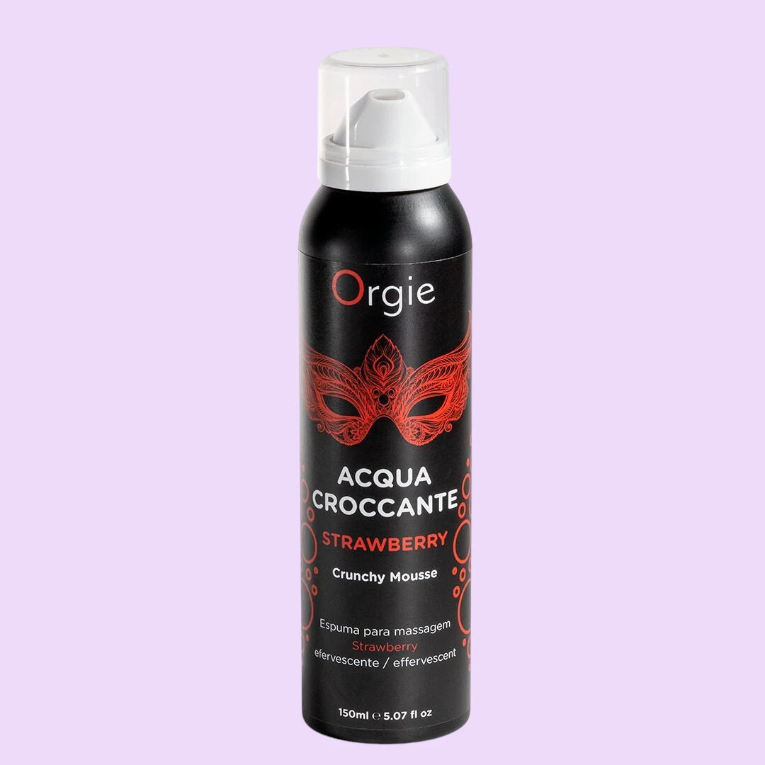 Масажна пінка Orgie Acqua Croccante Strawberry 150 мл
