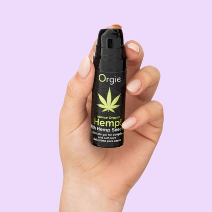 Orgie Hemp! Intense Orgasm (15 мл) - збуджувальний гель для пар