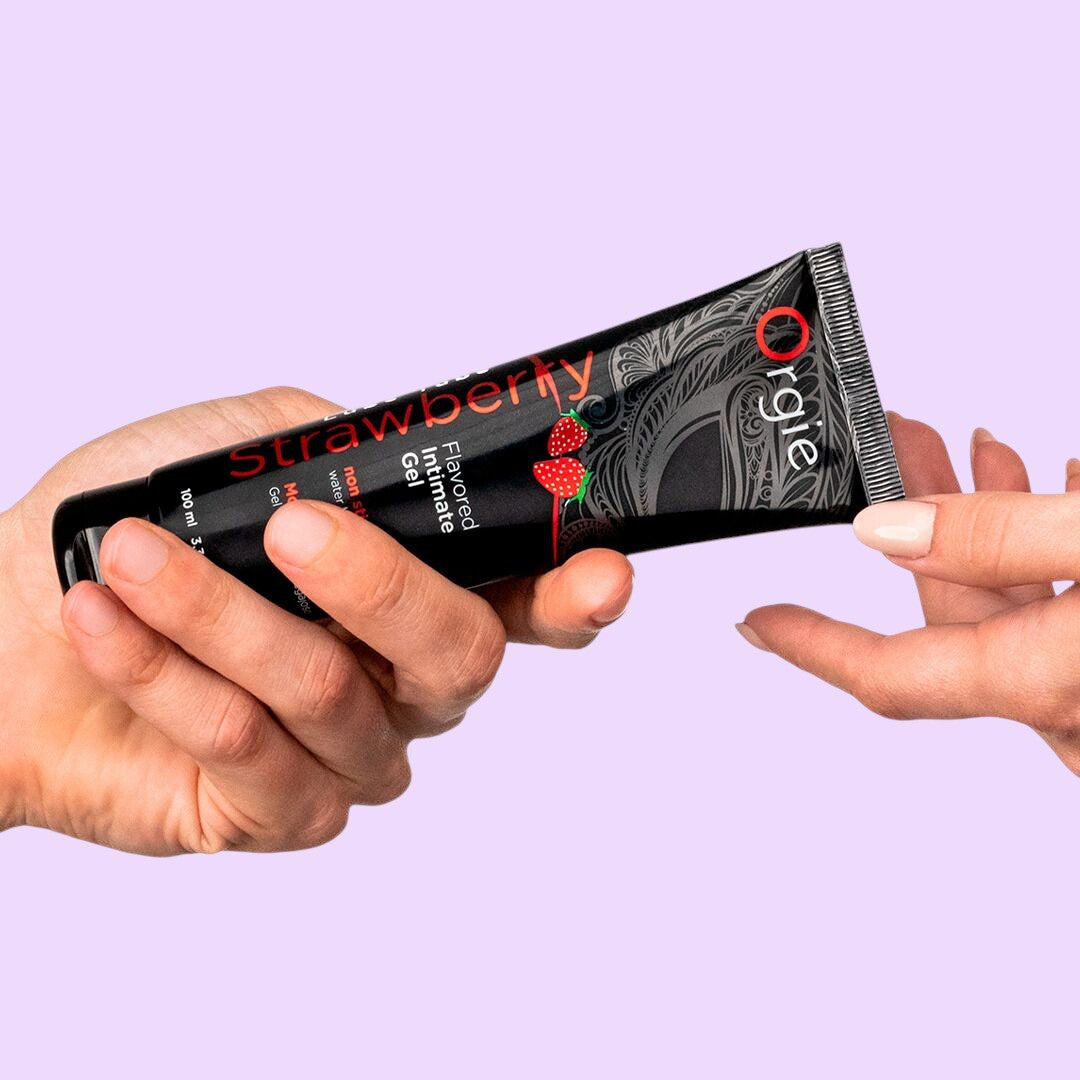 Лубрикант на водній основі Orgie Lube Tube Strawberry, 100 мл
