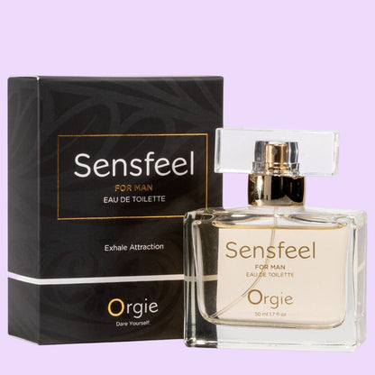Orgie Sensfeel for Man - чоловічі парфуми з феромонами, 50 мл (цитрусово-деревний аромат)