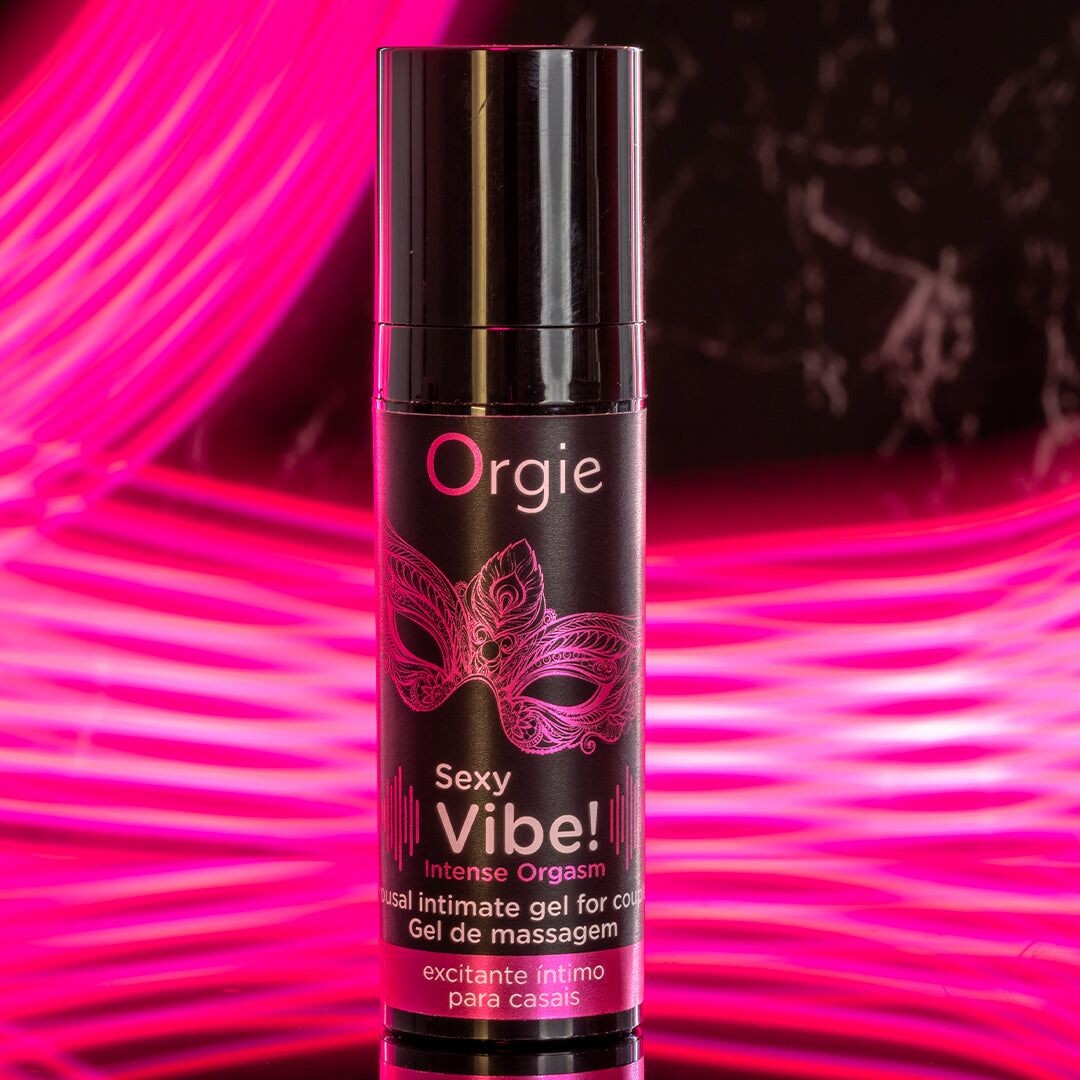 Orgie Sexy Vibe! Intense Orgasm - рідкий вібратор для яскравого фінішу (15 мл)