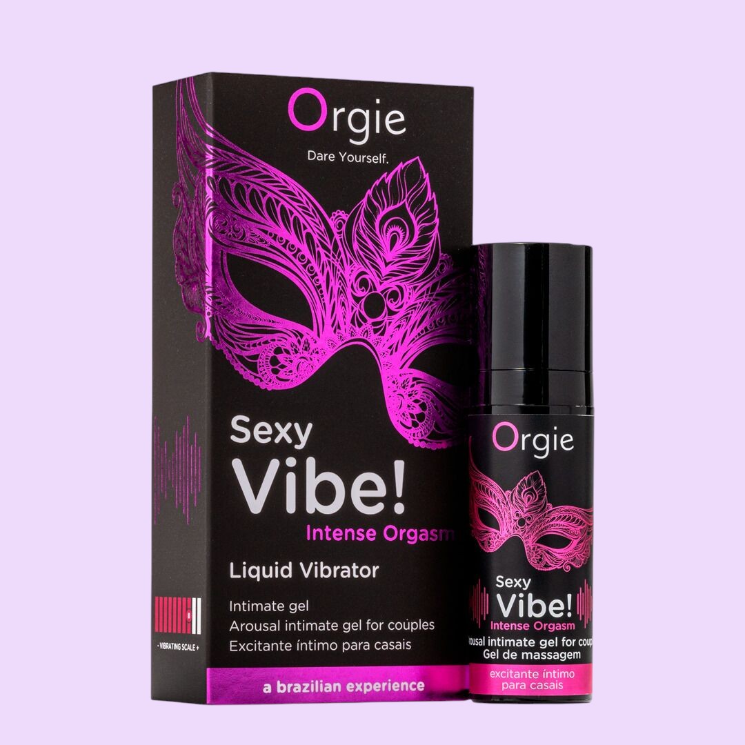 Orgie Sexy Vibe! Intense Orgasm - рідкий вібратор для яскравого фінішу (15 мл)